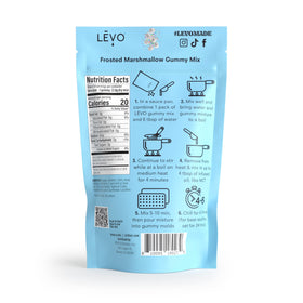 LEVO Gummy Mix dry ingredients closeup for customizable edible treats