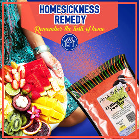 Li Hing Mui powder dusted on gummies for colorful flavor.