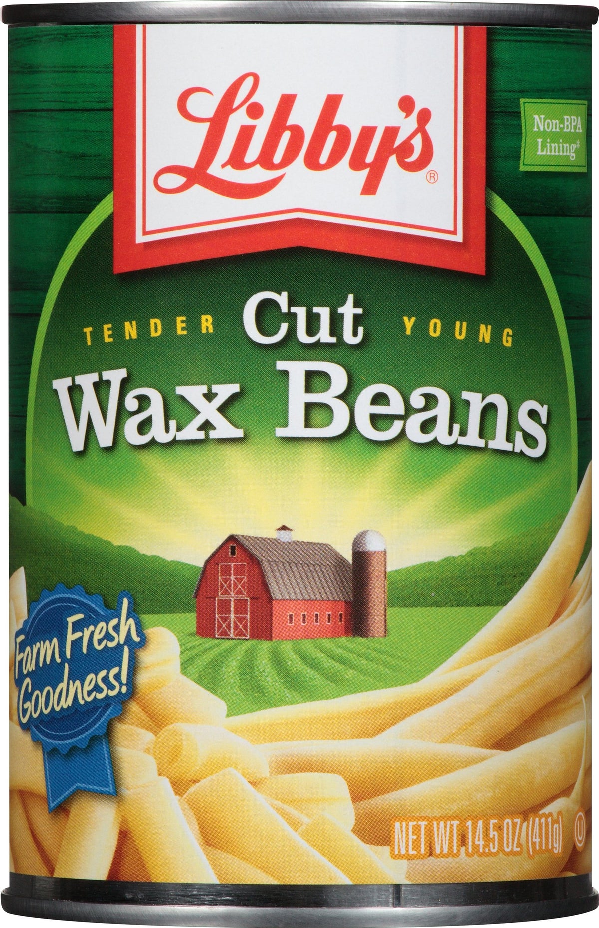 Libby's Cut Wax Beans in a bowl, ready to complement a hearty meal.
