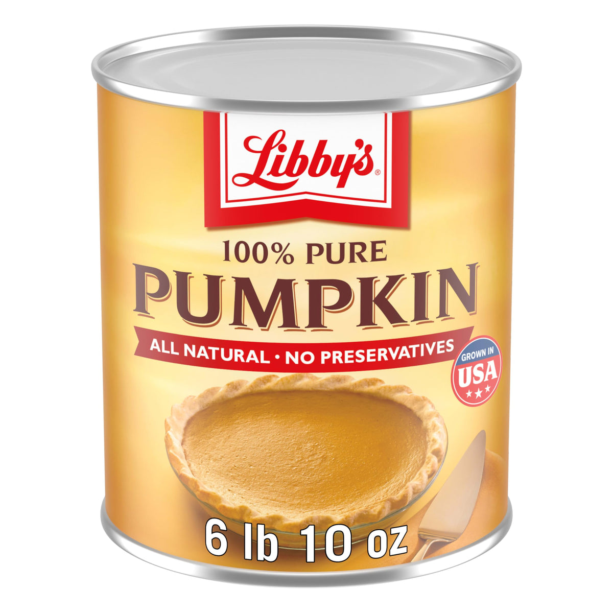 Libby’s pumpkin pie filling in bulk for easy holiday baking.