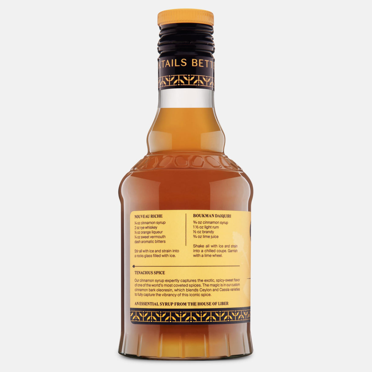 Pancakes drizzled with Liber & Co. Cinnamon Syrup for breakfast warmth