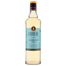 Liber & Co. Classic Gum Syrup bottle with silky texture enhances Old Fashioneds