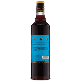 Austin-made Liber & Co. Demerara Gum Syrup packaging emphasizing craft.