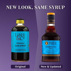 Old Fashioned crafted with Liber & Co. Demerara Gum Syrup with caramel notes.