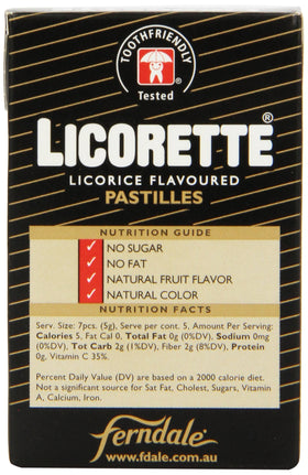 LICORETTE Daprano sugar-free hard candy 12-pack display for sharing and stocking.