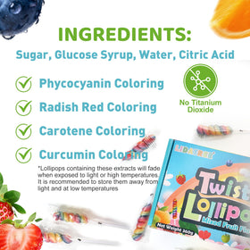 LIDATREE 12g mixed fruit flavor lollipops offer bite-sized, fruit-sweet snacking.