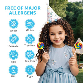 LIDATREE individually wrapped lollipops for hygienic sharing.