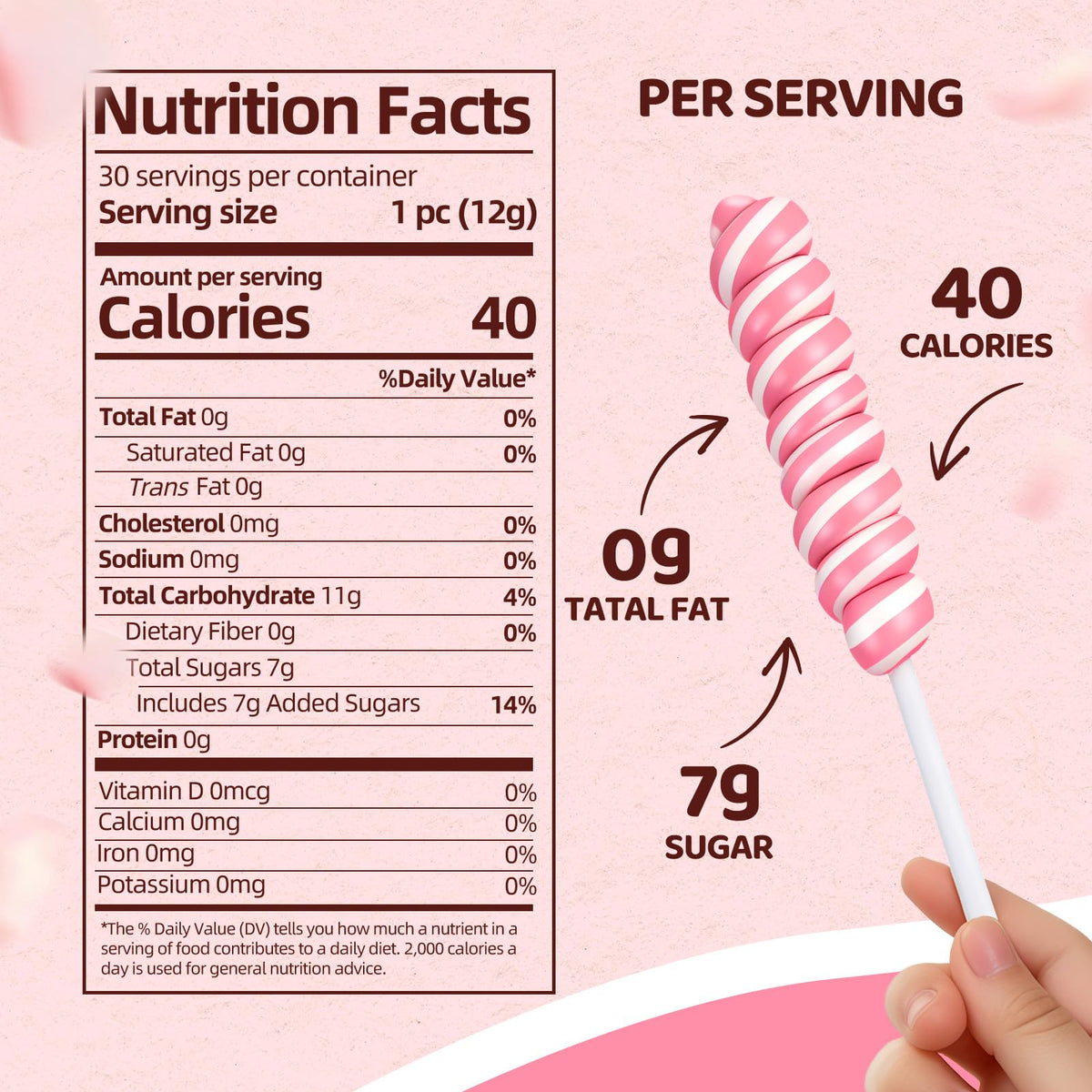 LIDATREE strawberry-flavor lollipops individually wrapped for gifting.