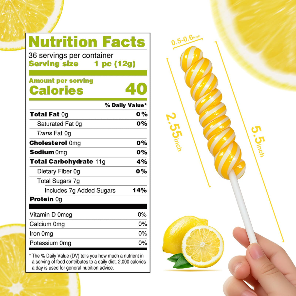 LIDATREE Twisty Lollipop individually wrapped to stay fresh and hygienic.