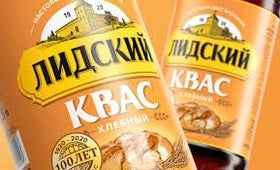 KVASS LIDSKI kvass pairs with Eastern European dishes in 0.5L cans