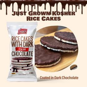 Lieber's dairy-free gluten-free rice cakes offer a versatile snack option for dairy-free and gluten-sensitive diets.