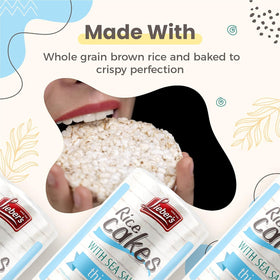Lieber's Gluten-free Rice Cakes packaged for gluten-free diets.