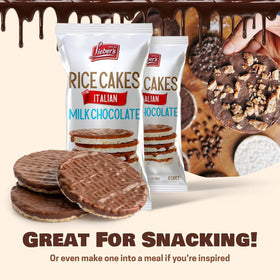 Lieber's Italian chocolate rice cake with Kosher dairy certification