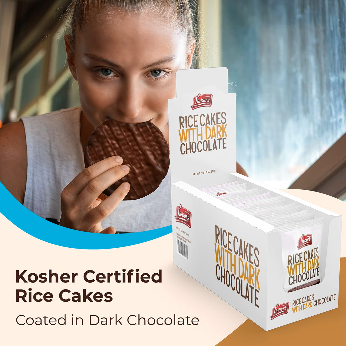 Gift-pack display of Lieber's treats highlighting convenient on-the-go snacking.