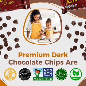 Chips in baked goods highlighting vegan gluten-free delights from Lieber's.