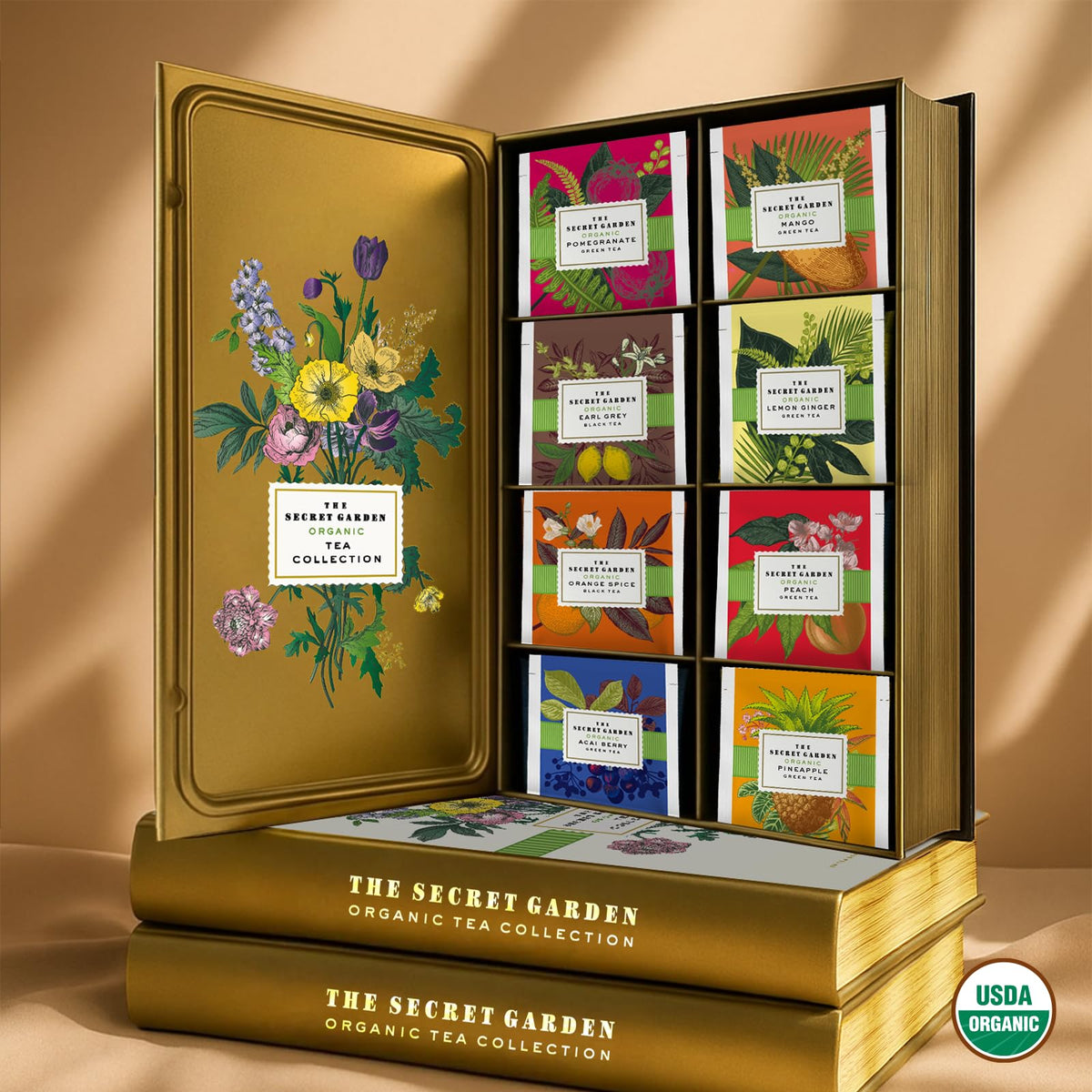 Life Plus Style Gourmet eight-flavor tea selection offers diverse options for tea moments.