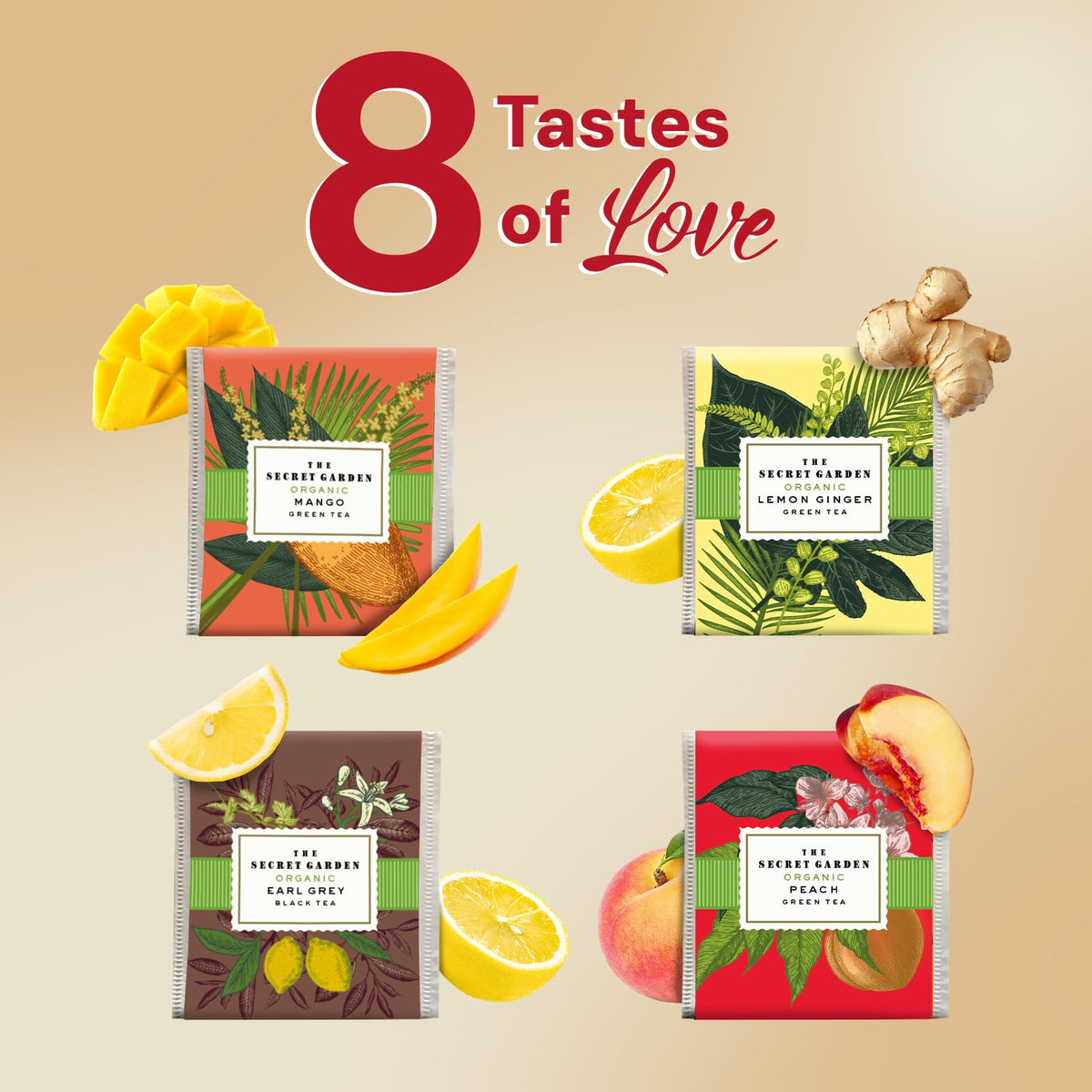 Life Plus Style Gourmet organic tea leaves and fruit infusions for fresh flavor profiles.