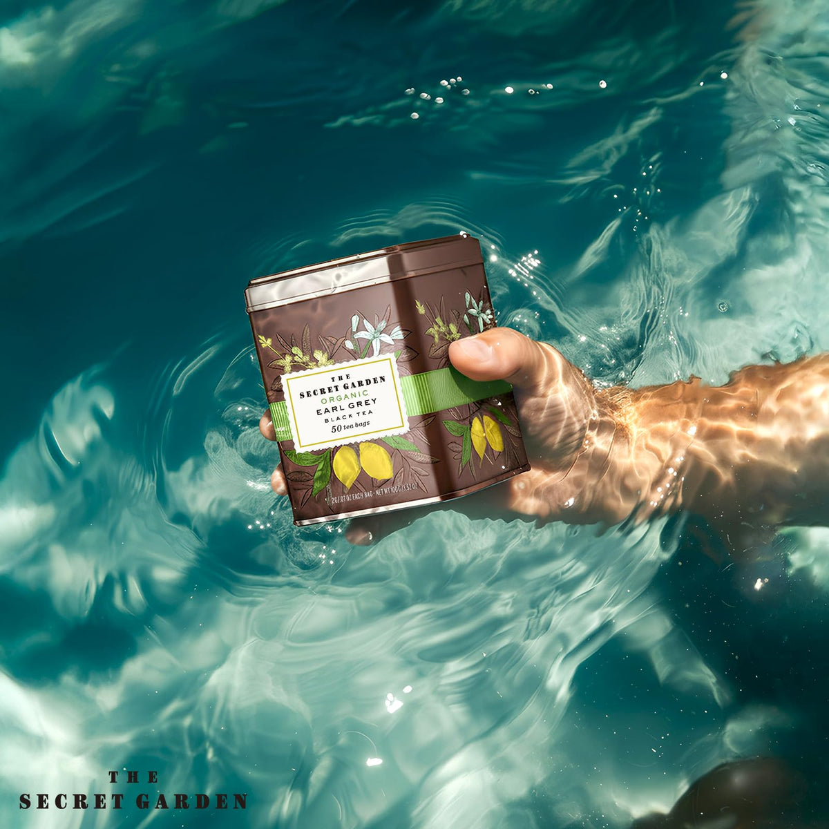 Life Plus Style Gourmet Secret Garden bergamot oil swatch, bright aroma for uplifting mornings.