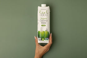 Life Refreshed Real Coco pour into glass shows crisp hydration.
