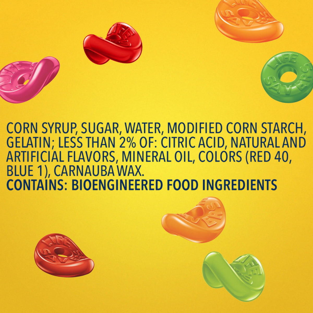 Gift-ready Life Savers Gummies box, ideal stocking stuffer or small gift.