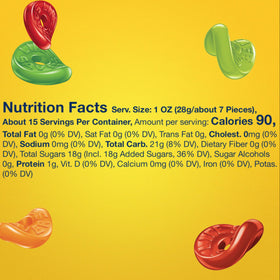 Life Savers 5 Flavor Gummies on store shelf, colorful display attracts attention.