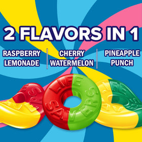 Life Savers Collision Gummies individual seven-ounce bag in a bulk pack.