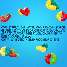 Life Savers Collisions on-the-go snack fit for lunch boxes and road trips.
