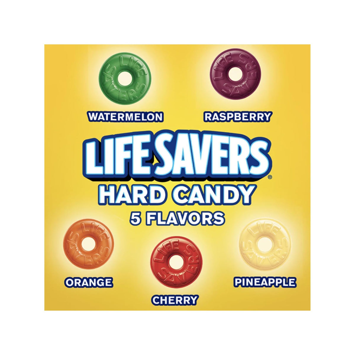 Life Savers hard candy cherry for on-the-go fruit flavor