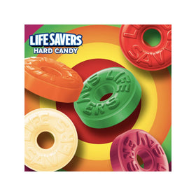 Life Savers hard candy orange bright citrus flavor for quick snacking