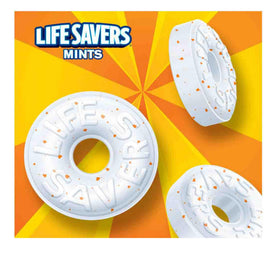 Life Savers Orange Mint office snack option for quick refreshing moment.