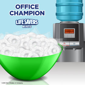 Life Savers Pep O Mint box display for pantry stocking and grab-and-go moments.