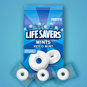 Life Savers Pep-O-Mint individually wrapped mints for easy sharing