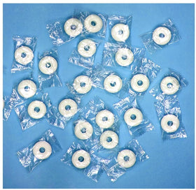 Life Savers Sugar Free Peppermint candy close-up, crisp mint flavor