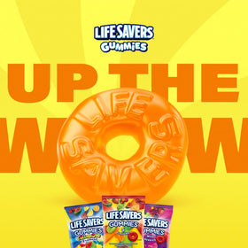 Life Savers Wild Berry Gummies bulk 12-pack, ideal for pantry stocking.