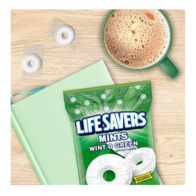 Life Savers Wint O Green mints in a party dish add a classic touch.