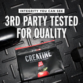 LIFEAID FITAID Creatine scoop highlights easy daily dosing.