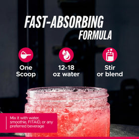 Pre- and post-workout routine with FITAID Creatine Watermelon Rush.