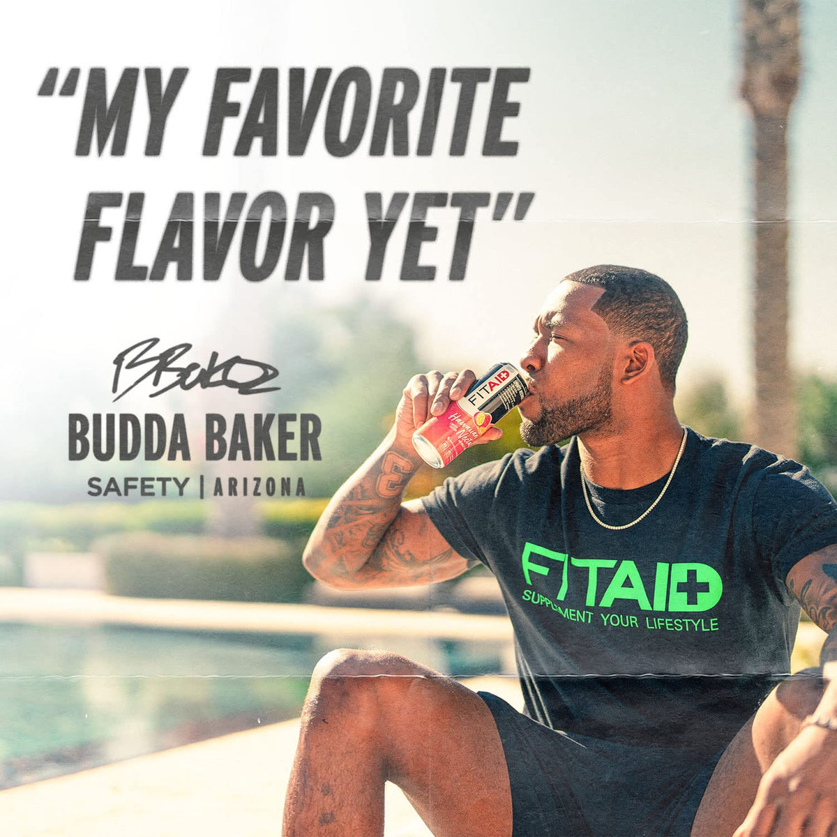 LIFEAID FITAID Hawaiian Nectar label highlights vegan and gluten-free formulation