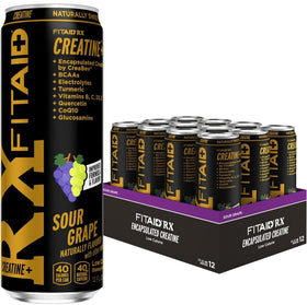 LifeAid FITAID RX bottle close-up highlighting clean ingredients for post-workout recovery