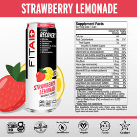 LifeAID FITAID Strawberry Lemonade being poured after training for hydration