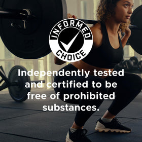 FITAID ZERO post-workout serving in glass with froth, ready-to-drink.