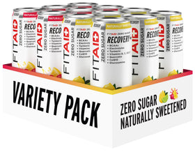 LIFEAID FITAID Zero bottle – sugar-free post-workout recovery.