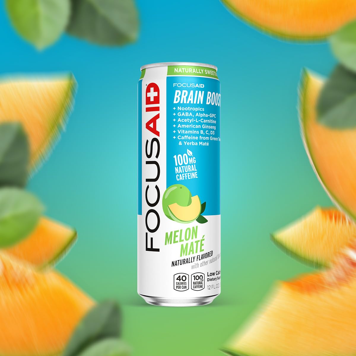 LIFEAID FOCUSAID bottle close-up showcases B-Complex for steady energy.
