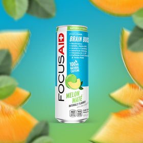 FOCUSAID ingredients panel shows natural caffeine sources for energy