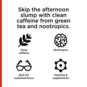 LIFEAID FocusAid Zero Sugar on a desk, ideal for work or study sessions.