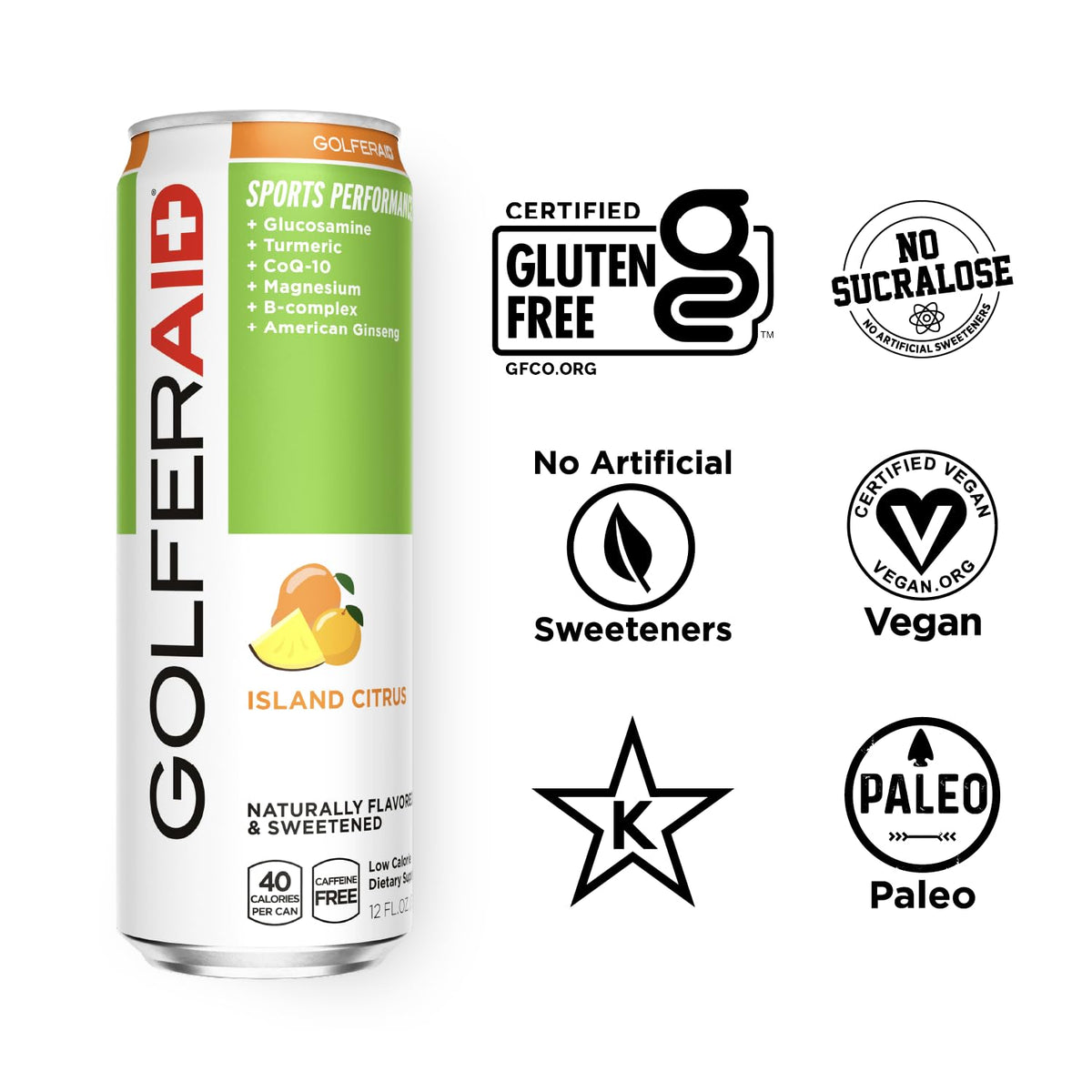 LIFEAID GOLFERAID can chilled for a refreshing post-round pick-me-up.
