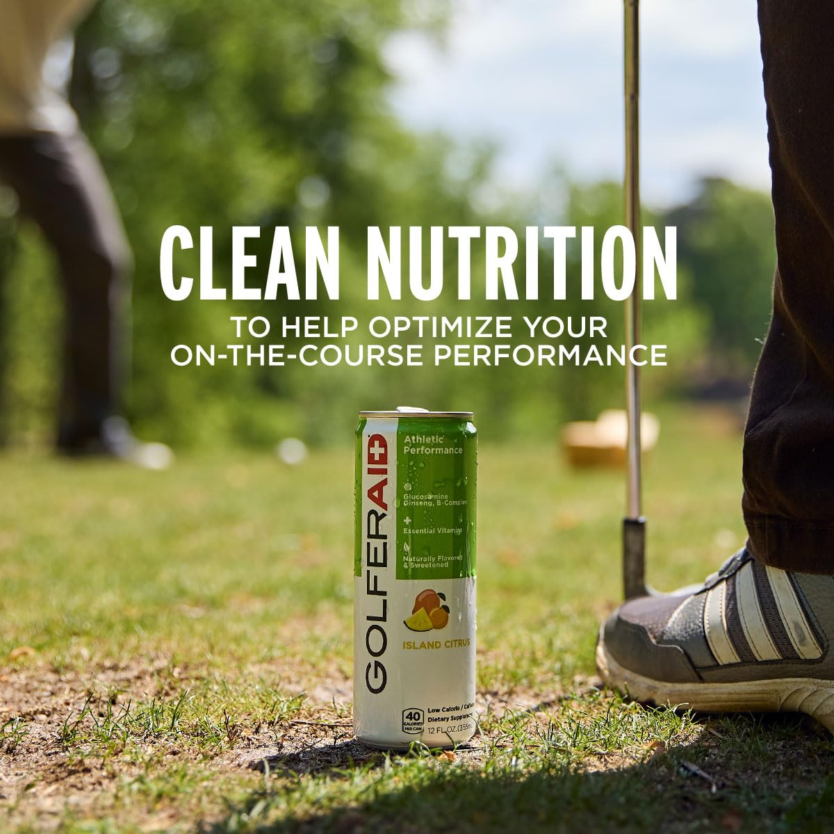 LIFEAID GOLFERAID glucosamine focus highlights flexible motion during rounds.