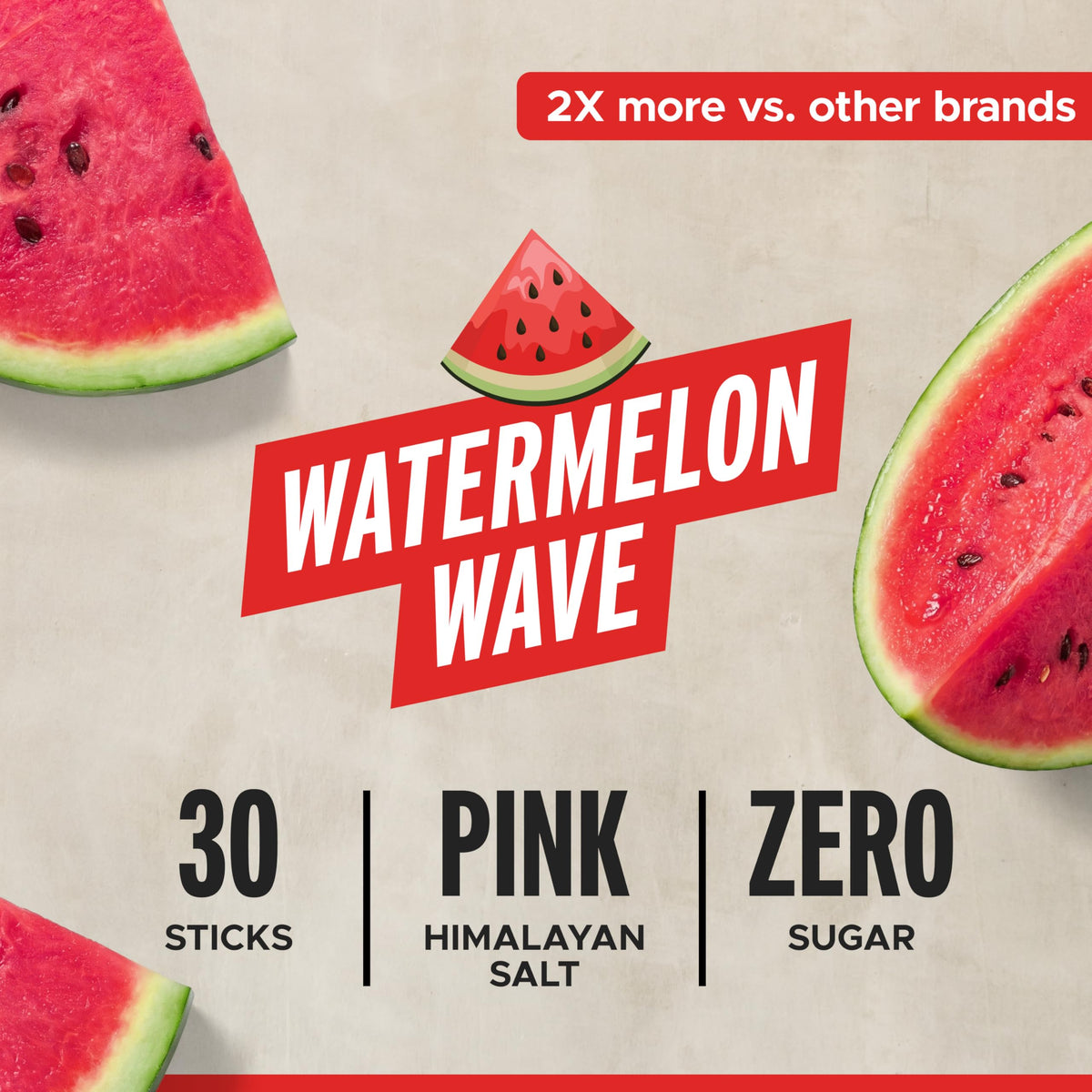 LIFEAID FITAID Hydrate Watermelon Wave pack showing convenient sachets.