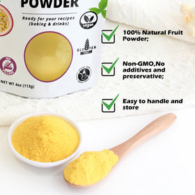 Lifebooil Passion Fruit Powder package with resealable closure for freshness