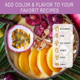 Lifebooil Passion Fruit Powder tea cup infuses fruity beverages
